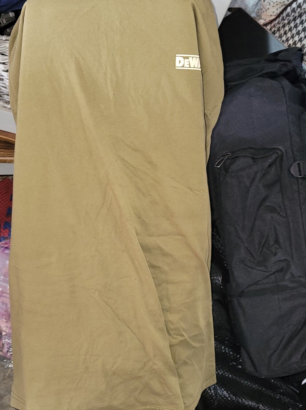 DEWALT Olive Green Logo Tee